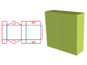 Gift packaging design, lid lock structure, fruit box, corrugated carton