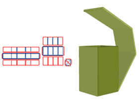 The book-shaped clamshell gray board is half-worn X, and the leather shell is five plates, which can be flattened and transported