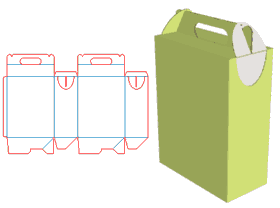 gift packaging design,end-lock packaging design