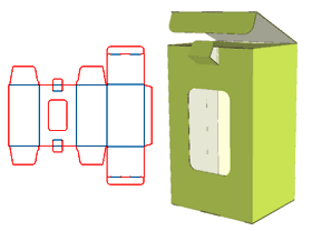 Double insert box, lock, concealed/flat buckle, window, Aircraft box,cover bottom lock design, color box, cardboard corrugated pit carton, packaging structure design, packaging box structure, packagin