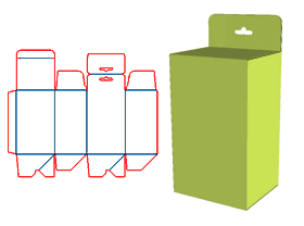 Top cover tongue-in-groove structure,The bottom is self-adhesive, bottom-stick color box ,Aircraft box,color box, paper corrugated paper box, packaging structure design, packaging box structure, p
