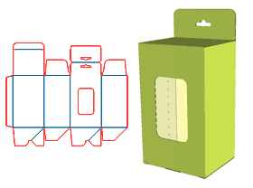 Top cover tongue-in-groove structure,The bottom is self-adhesive, bottom-stick color box ,Aircraft box,color box, paper corrugated paper box, packaging structure design, packaging box structure, p